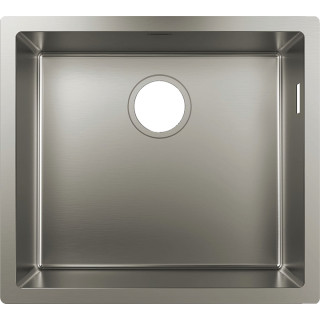 Zlewozmywak Hansgrohe S71 S719-U500, 498x398mm, Edelstahl