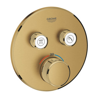 Unterputzarmatur Grohe Grohtherm SmartControl thermostatisch 2-Empfänger wody, polished nickel