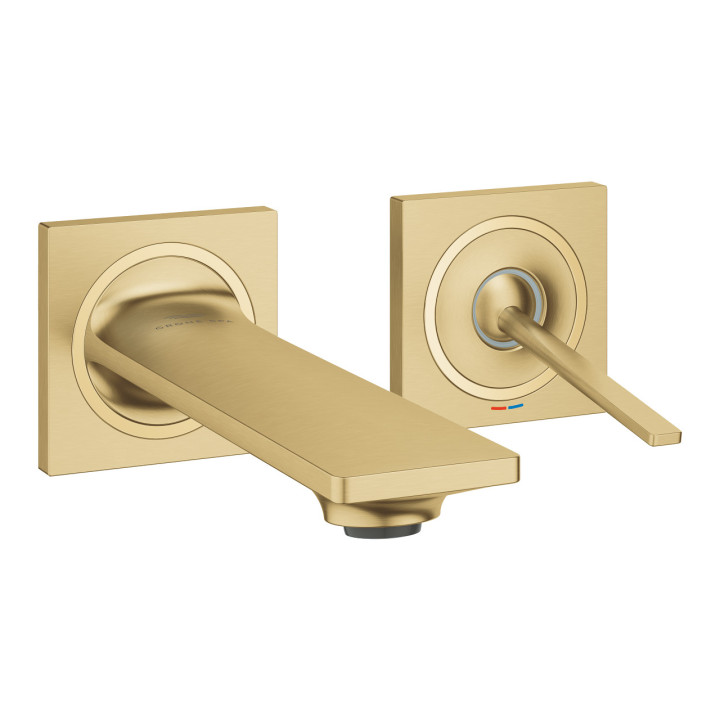Waschtischarmatur mit 3 anschlüssen Grohe Allure, Unterputz, Auslauf 208mm, Chrom