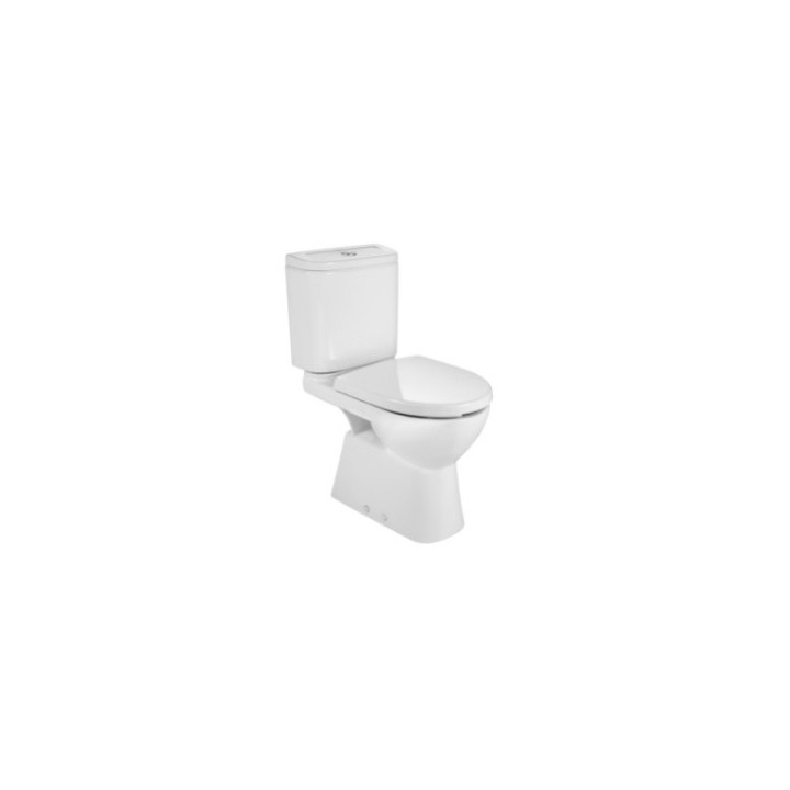 Becken kompaktu WC Roca, Abfluss pionowy