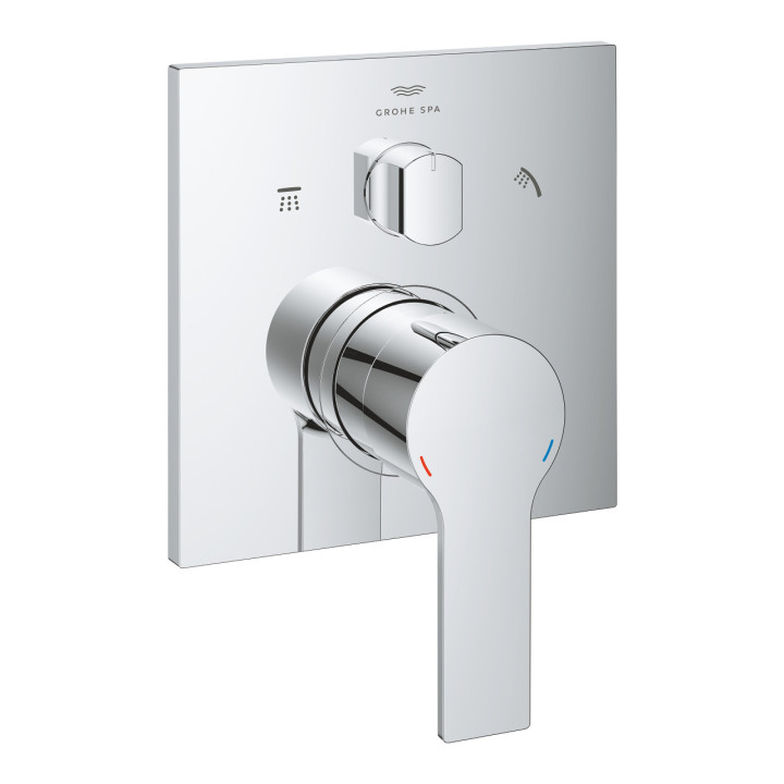 Brausearmatur Grohe Allure, Unterputz, 2 wyjścia wody, Chrom