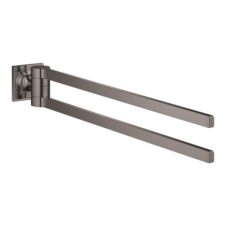 Halter doppelt Grohe Allure, 46cm, zur Wandmontage, obracany, Chrom