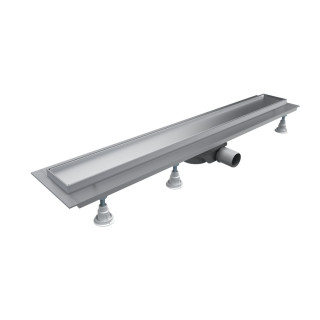 Ablaufrinne Shedpol Base-Low, 70cm, maskownica Plate do wypełnienia płytkami, aluminium