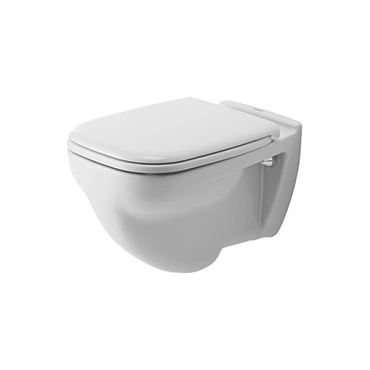 Becken WC hängend Duravit D-Code, 56x36cm, HygieneGlaze, weiß