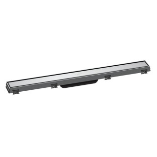 Außenelement odpływu Hansgrohe RainDrain Mattch, 70 cm, mit Gestell o regulowanej wysokości - schwarz matt