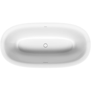 Badewanne freistehend Duravit LUV, 180x85cm, weiß
