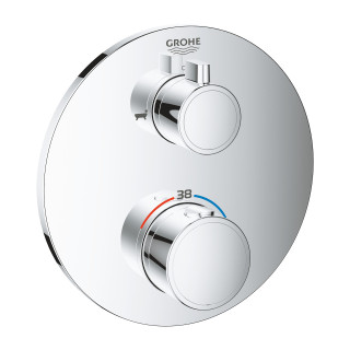 Thermostatisch Wannenbatterie Grohe Groththerm, Unterputz, 2 wyjścia wody, Chrom