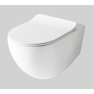 Wand-wc Artceram File 2.0, bez kołnierza, 52x36cm, zync yellow 