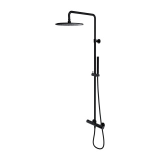 Set Wannen-/Dusch- Omnires Y, Unterputz, Auslauf 21cm, 2 wyjścia wody, grafit