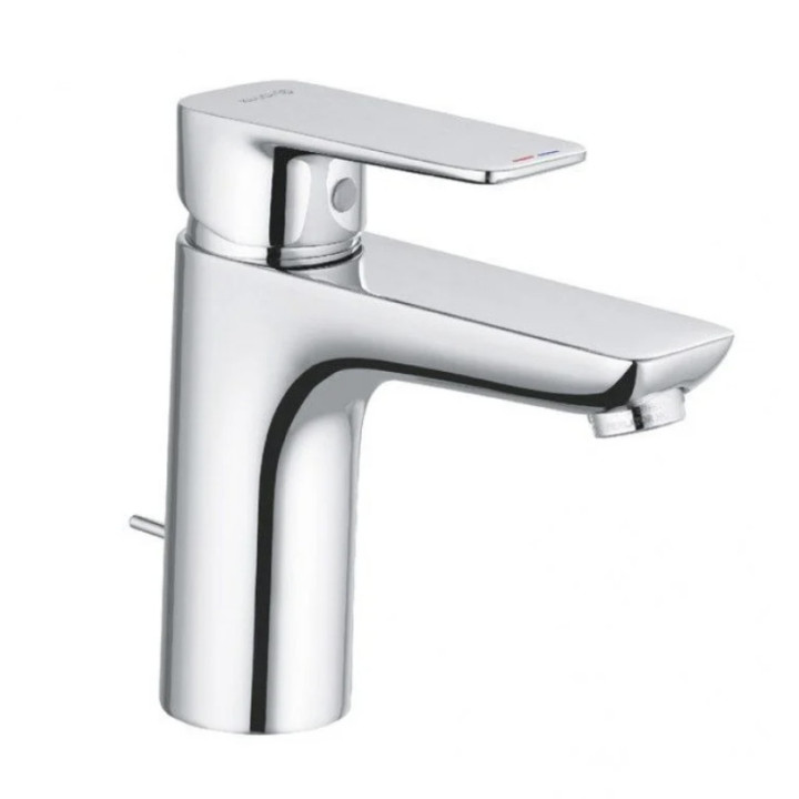 Waschtischarmattur Kludi Pure&Style, stehend, Höhe 135mm, ohne Ablaufset, schwarz matt