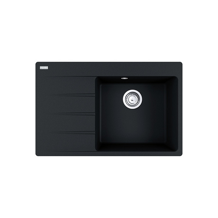 Zlewozmywak Franke Centro CNG 611-78 TL Fragranit+, 78x50cm, ociekacz links stronie, onyx