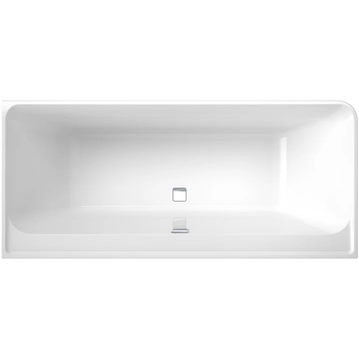 Badewanne zur Wandmontage Eck- Villeroy & Boch Collaro, 179x79, montaż rechts stronie, Weiss Alpin