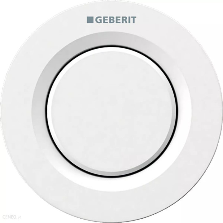 Betätigungstaste uruchamiający do WC Geberit Sigma 01 pneumatyczny, ręczny, dwudzielny, Unterputz