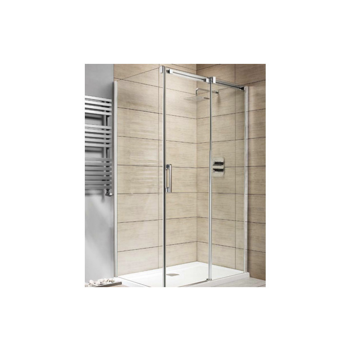 Seitenwand S1 Radaway Idea KDJ, links, 70cm, Glas transparent, profil Chrom