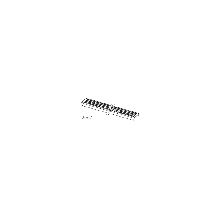 Ruszt prosty TECE drainline Basic 900 mm połysk- sanitbuy.pl