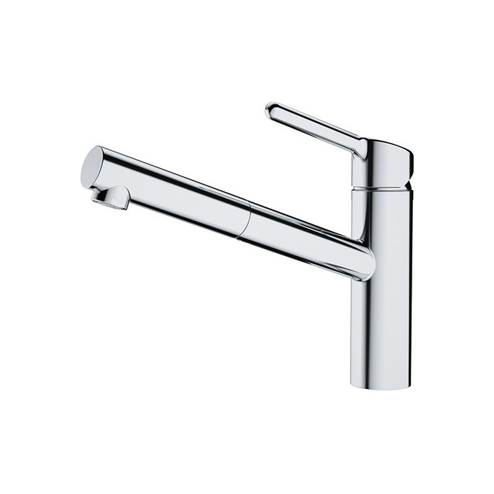 Küchenarmatur Franke Orbit, stehend, Höhe 21cm, wyciągana i obracana Auslauf, Chrom