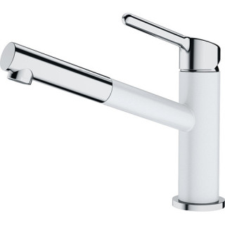 Küchenarmatur Franke Orbit, stehend, Höhe 21cm, wyciągana i obracana Auslauf, Chrom