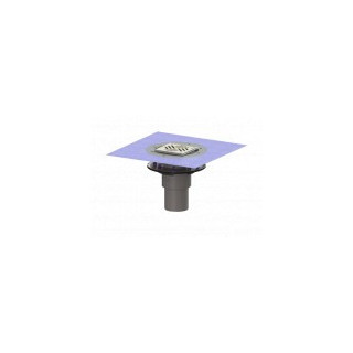 Kessel nasadka mit Gitter odpływową 120x120mm Variofix 4862- sanitbuy.pl