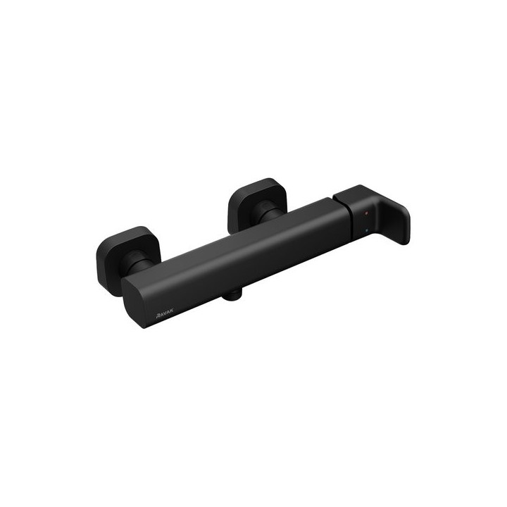 Armattur Brause- 10° Free black, Aufputz, TD F 032.20/150