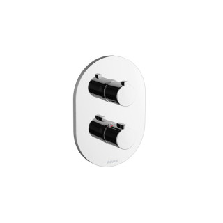 Armatur Wannen-/Brause- Ravak Chrome, thermostatisch, Unterputz, mit Umschalter, CR 063.00