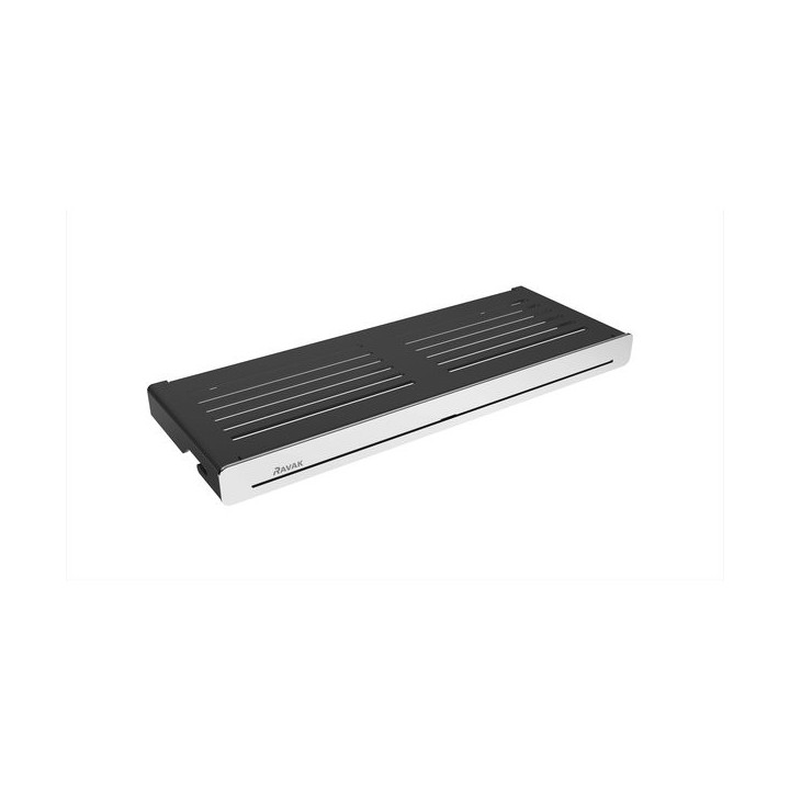 Ablage Ravak Slim S schwarz/Chrom