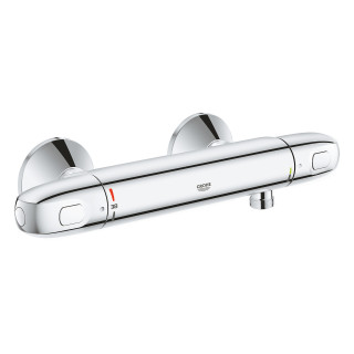 Thermostatisch Brausearmatur Grohe Grohtherm 1000, Aufputz, DN 15, EcoButton, Chrom