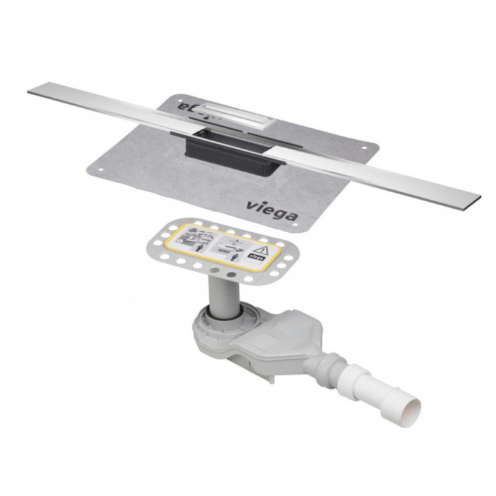 Ablaufrinne Viega Advantix mit Rost Visign ER13, 750mm