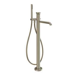 Wannenarmatur mit 3 anschlüssen Gessi Origini, stehend, bez wylewki, 2 wyjścia wody, Dusch-Set, Chrom