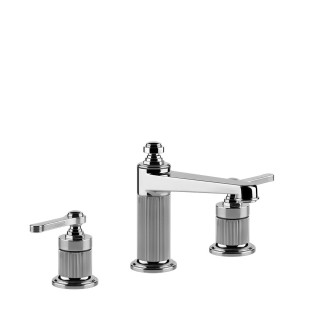 Waschtischarmatur mit 3 anschlüssen Gessi Venti20, stehend, Höhe 107mm, korek automatyczny, Chrom