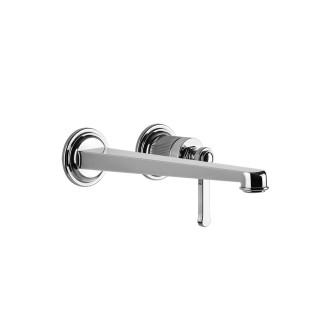 Waschtischarmatur mit 2-Anschlüssen Gessi Venti20, Unterputz, Auslauf 210mm, Chrom