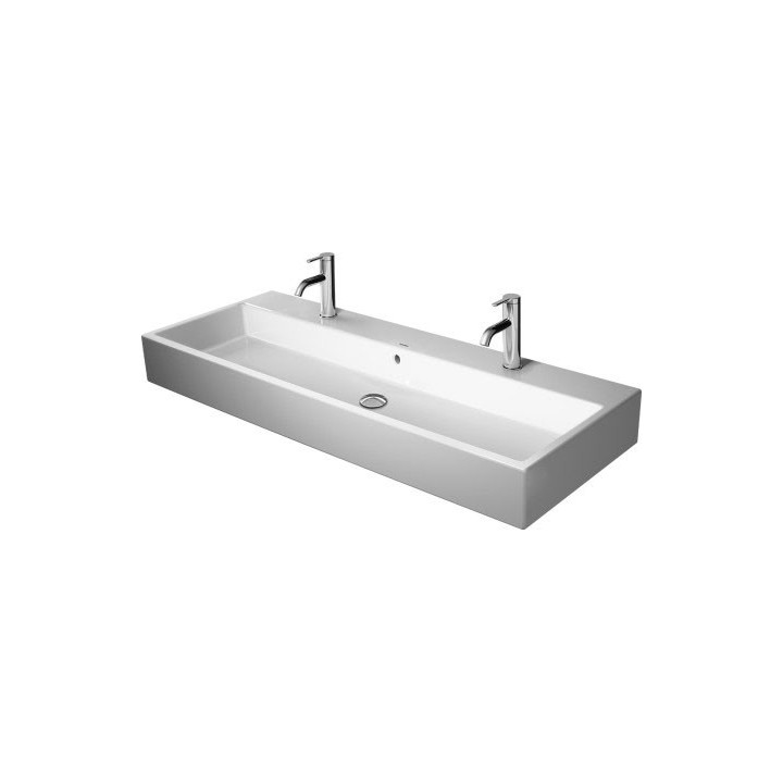 Waschtisch mit unterschrank Duravit Vero Air, 120x47cm, z Überlauf, 2 otwory na baterie, glazurowany spód, weiß