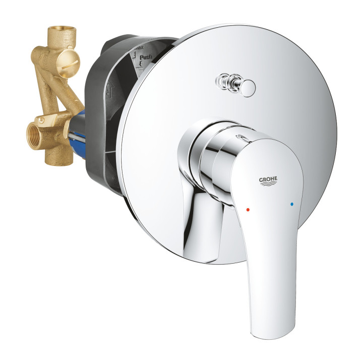 Armatur Brause- Grohe Eurosmart Professional, Unterputz, 1 wyjście wody, Chrom