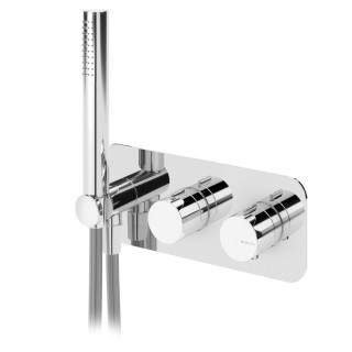 Armatur Brause- Bruma Avalon, Unterputz, 2 wyjścia wody, mit Brauseset, Chrom