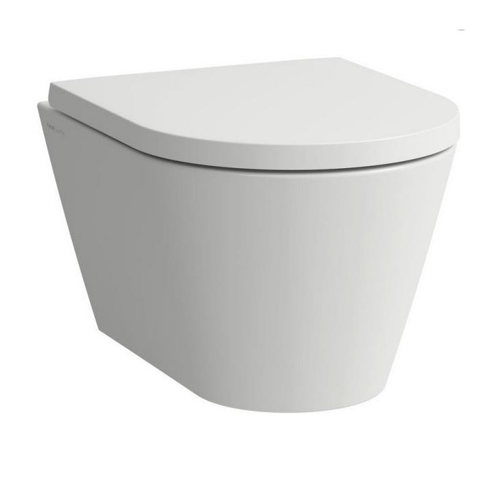 Wand-wc WC Laufen Kartell by Laufen, 54,5x37cm, Rimless bez kołnierza, LCC - weiß
