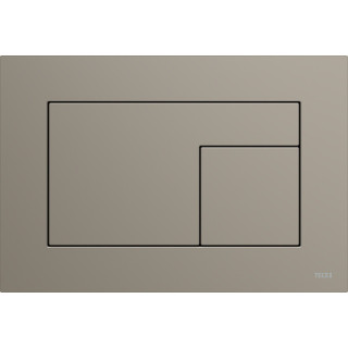 Spültaste TECEsquare do WC - Glas czarne, Betätigungstasten czarne