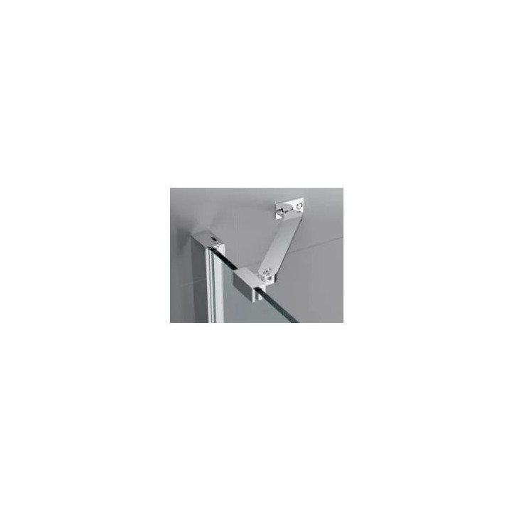 Haltegriff Novellini EVO z możliwością przycięcia 180x120 cm do ścianek Kuadra H Black
