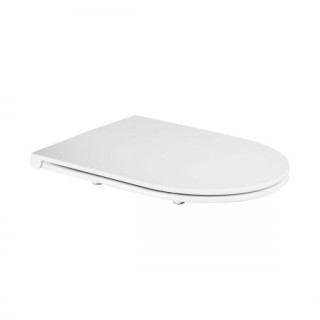 Wand-wc wc Oltens Holsted 52,5x36 cm, PureRim mit Schicht SmartClean - weiß