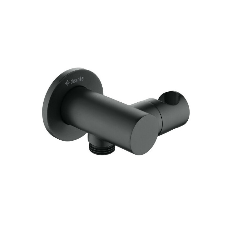 Arm deszczownicy Deante Cascada, zur Wandmontage, 325mm, rund, schwarz