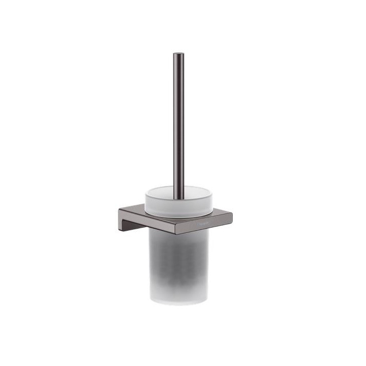 Behälter ze szczotką wc Hansgrohe Logis - Nickel gebürstet, 40522820