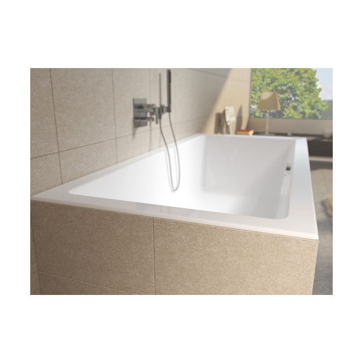Badewanne rechteckig 170x75cm Riho Lugo weiß 170L- sanitbuy.pl
