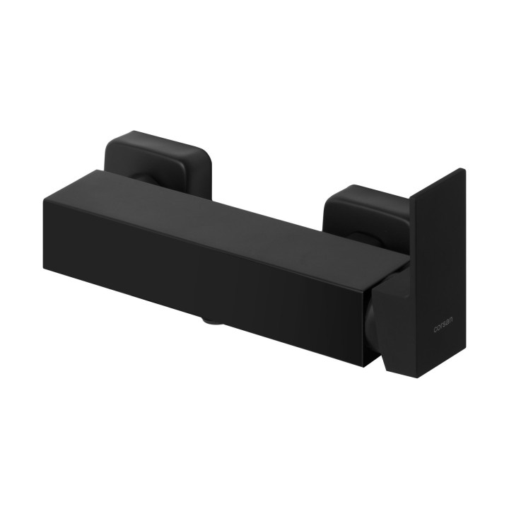 Brausearmatur Corsan Ango schwarz