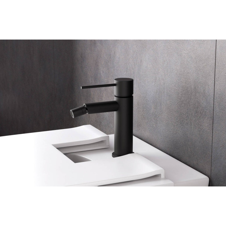 Bidetarmatur Corsan Lugo schwarz