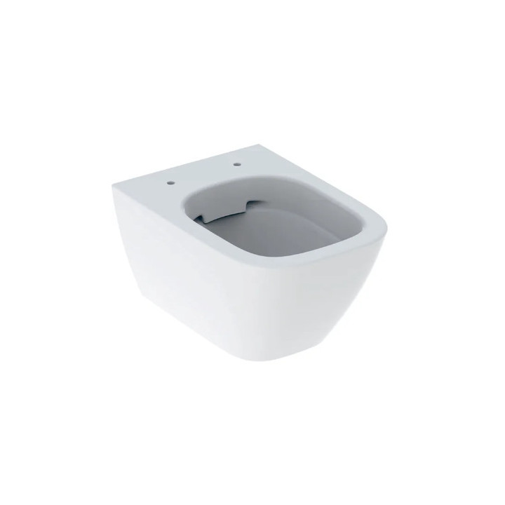 Geberit Smyle Square Hängend Becken WC, Tiefspül-, B35cm, H33cm, T54cm, ukryte mocowania, Rimfree