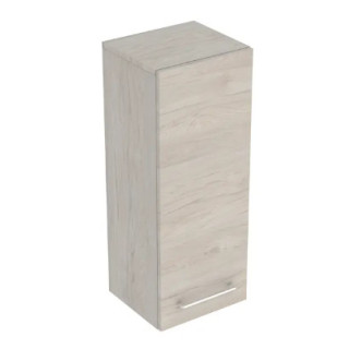 Geberit Selnova Square Schrank boczna, B33cm, H85cm, T29.7cm, z jednymi drzwiami, Walnuss hickory