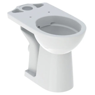 Geberit Selnova Stehend Becken WC do spłuczki nasadzanej, Tiefspül-, B35.6cm, H39cm, T66.5cm, Abfluss poziomy, Rimfree