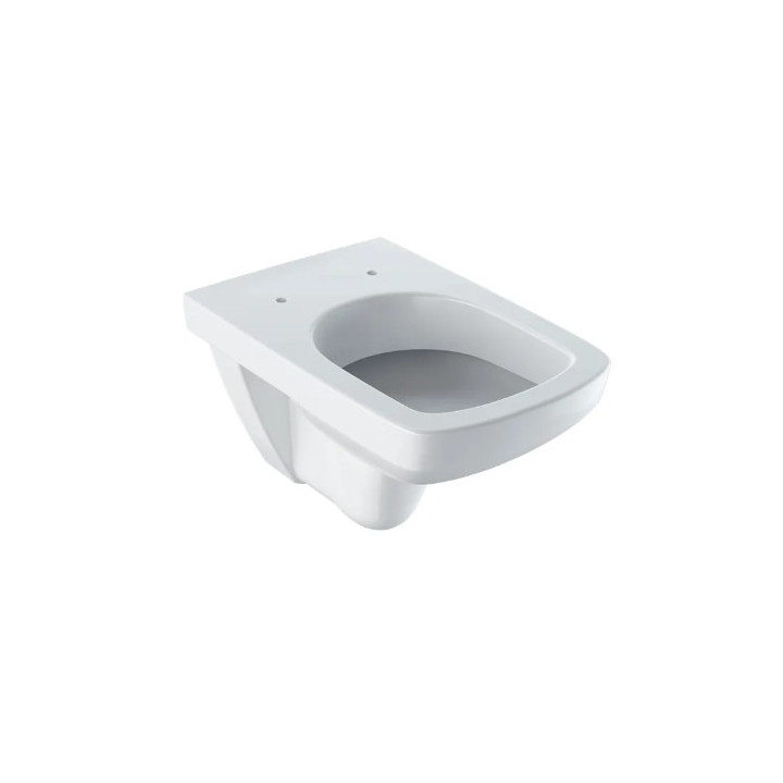 Geberit Selnova Compact Hängend Becken WC, Tiefspül-, B35.5cm, H34cm, T48cm, kurz, Rimfree