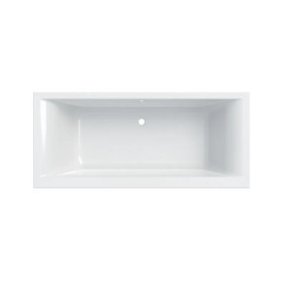 SELNOVA SQUARE Badewanne rechteckig 180x80 cm - weiß