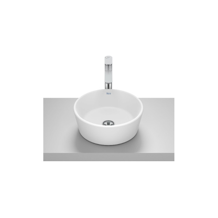 OPTICA Aufsatzwaschtisch ROUND CR 35 cm CZARNY MAT