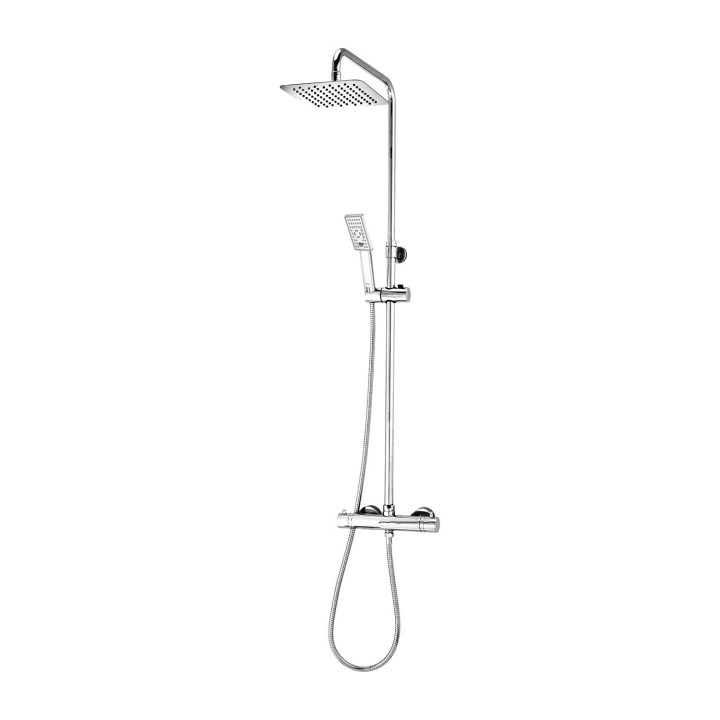 OMNIRES Y thermostatisch Duschsystem Aufputz- - Chrom
