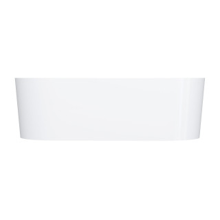 Badewanne freistehend OMNIRES OVO M+, 160x75 cm, mit Siphon - black lava